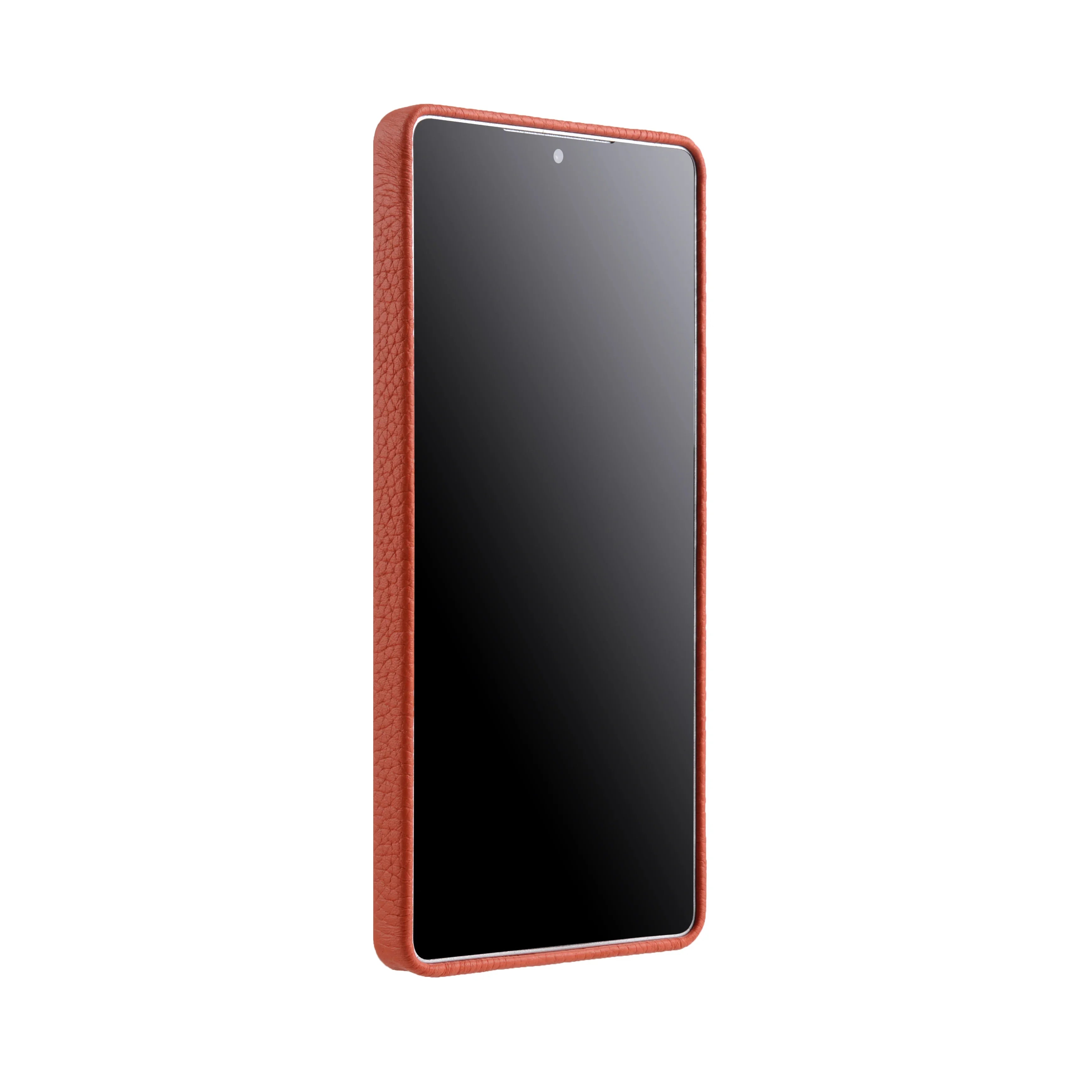Melkco Samsung S25 Ultra Premium Leather Magsafe Cover - Orange - Tashqila Melkco Samsung S25 Ultra Premium Leather Magsafe Cover - Orange - Tashqila